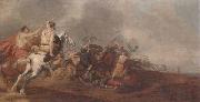 unknow artist The Battle of the amazons Spain oil painting artist